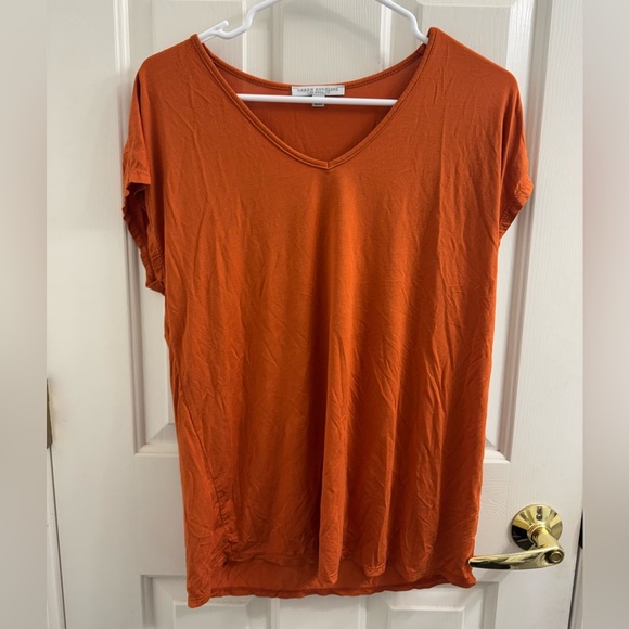 Green Envelope Orange Relaxed Fit Short Sleeve Tee - Picture 1 of 4